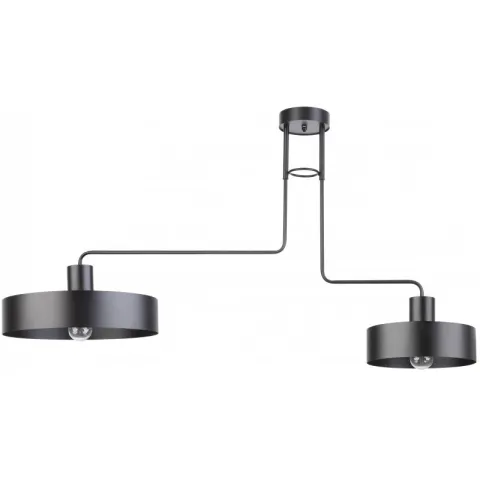 Suspensie Vasco 2 Czarny, E27, Negru, 31551, Sigma Polonia