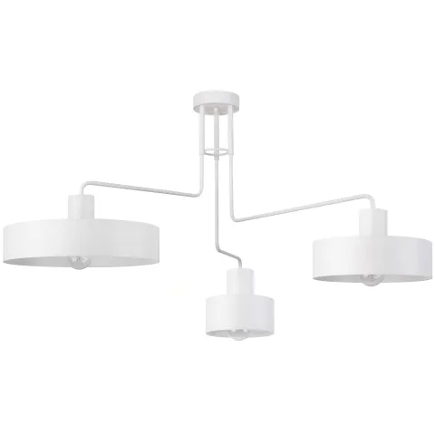 Suspensie Vasco 3 Biały, E27, Alb, 31554, Sigma Polonia