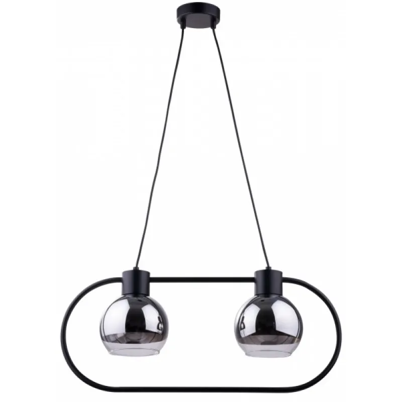 Suspensie Linda 2 Zwis Czarny, E27, Negru, 31892, Sigma Polonia