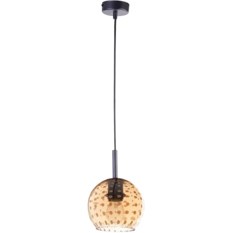 Pendul Como D Mały Bursztynowy, E27, Negru, 32003, Sigma Polonia