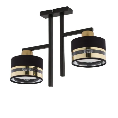 Suspensie Pro 2 Plafon Czarny_Złoty, E27, Negru, 32149, Sigma Polonia