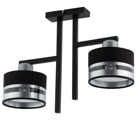 Suspensie Pro 2 Plafon Czarny_Srebrny, E27, Negru, 32150, Sigma Polonia