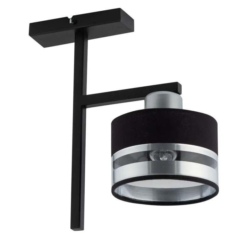 Plafoniera Pro 1 Plafon Czarny_Srebrny, E27, Negru, 32152, Sigma Polonia