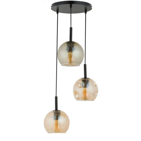 Suspensie Como 3 , E27, Negru, 32182, Sigma Polonia