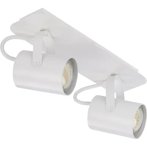 Lustra Plafon Kamera 2 Biały, GU10, Alb, 32558, Sigma Polonia