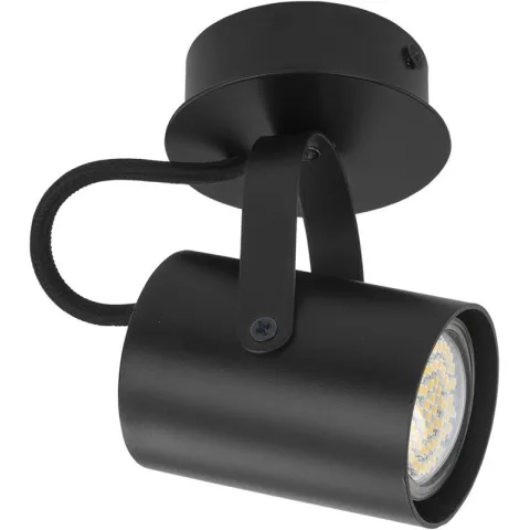 Lustra Plafon Kamera 1 Czarny, GU10, Negru, 32561, Sigma Polonia