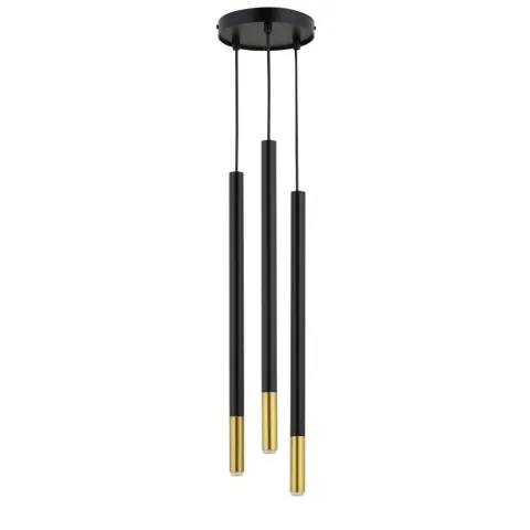 Suspensie Sopel Due 3 Czarny_Złoty, G9, Negru, 33257, Sigma Polonia