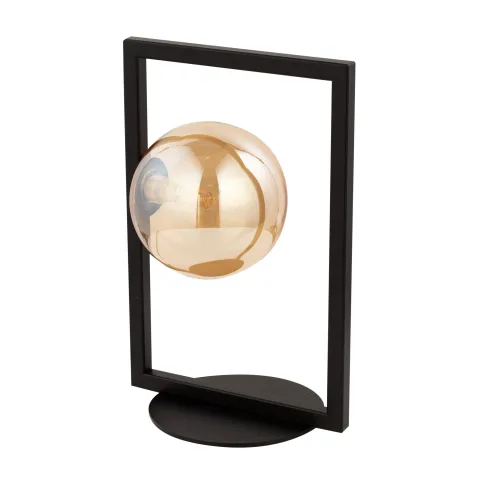 Veioza Lampka Cosmic Czarny_Bursztynowy, G9, Negru, 50232, Sigma Polonia