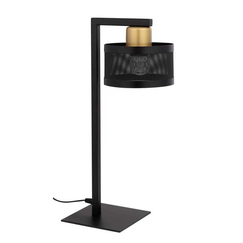 Veioza Lampka Off Czarny_Złoty, E27, Negru, 50233, Sigma Polonia