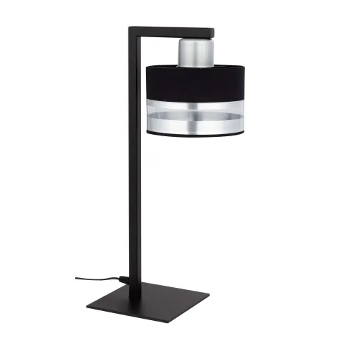 Veioza Lampka Pro Czarny_Srebrny, E27, Negru, 50236, Sigma Polonia