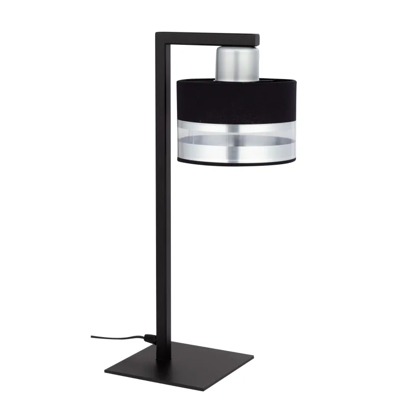 Veioza Lampka Pro Czarny_Srebrny, E27, Negru, 50236, Sigma Polonia