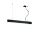Suspensie Liniara STATION ULTRA 3911-00058-3-B-D3 Viokef LED, Negru, Grecia