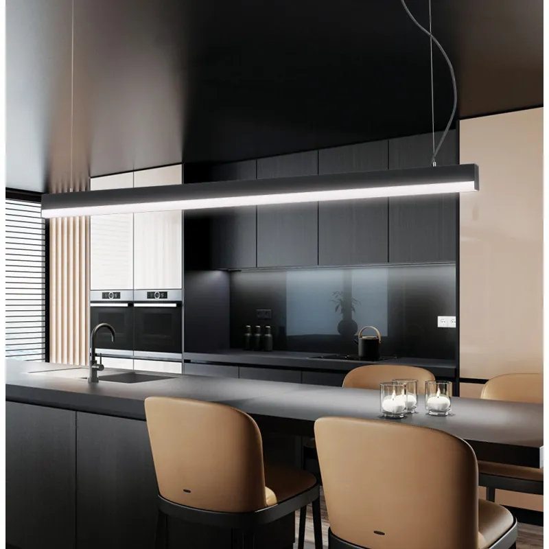 Suspensia 3911-0018-3-B-N Aria Viokef, Minimalist, Led, Negru