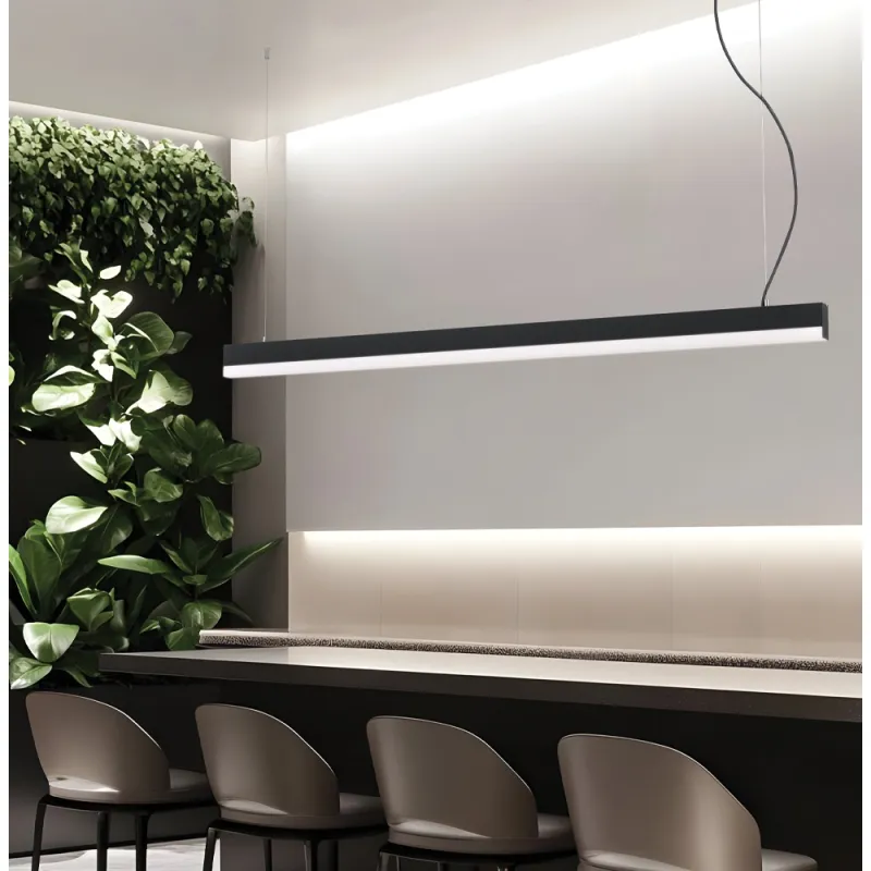 Suspensia 3911-0018-4-B-N Aria Viokef, Minimalist, Led, Negru
