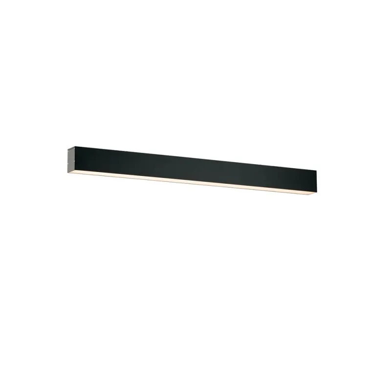 Plafoniera Liniara STATION ULTRA 3911-01058-3-B-D1 Viokef LED, Negru, Grecia