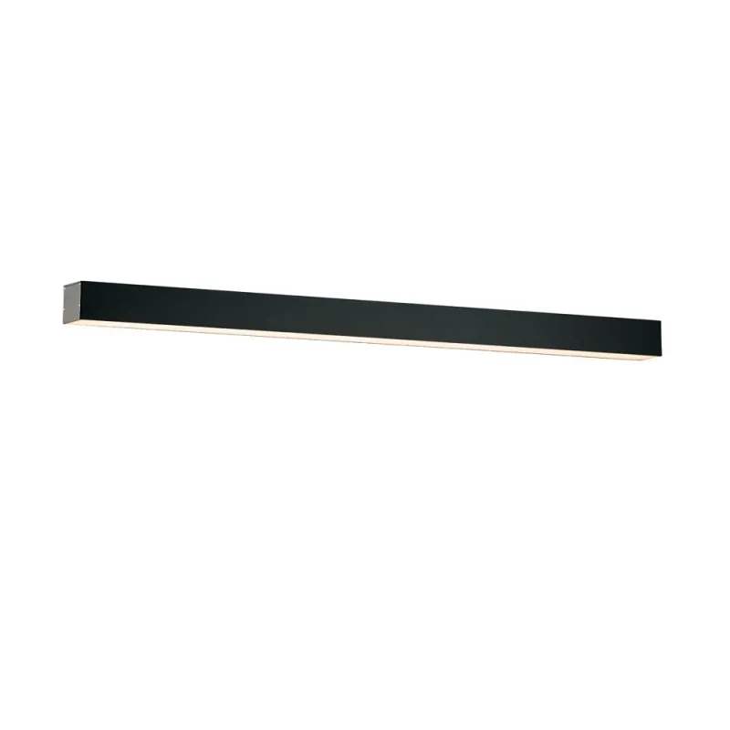 Plafoniera Liniara STATION ULTRA 3911-01170-4-B-D4 Viokef LED, Negru, Grecia