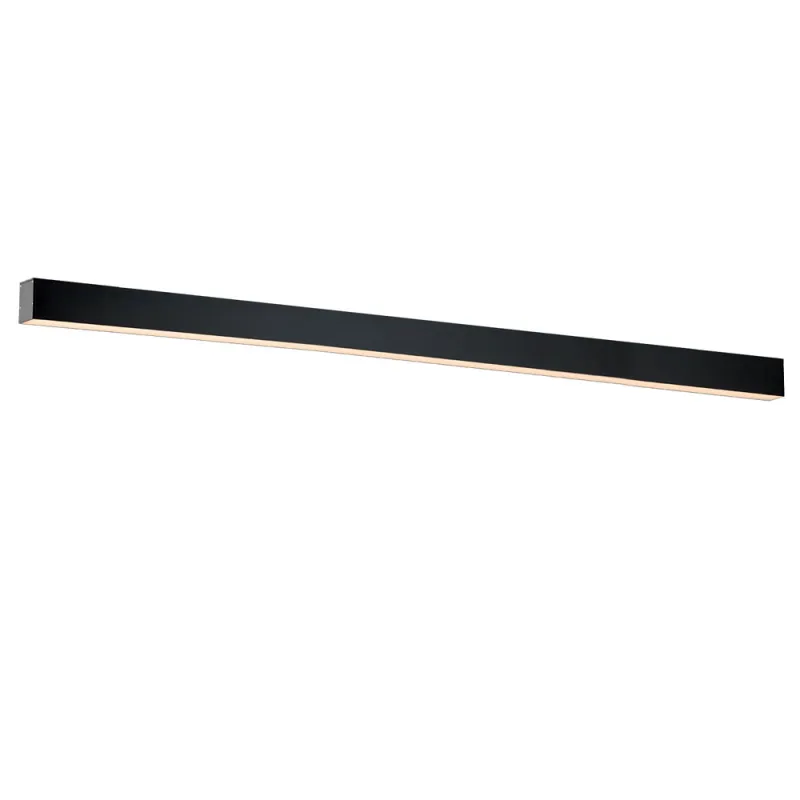 Plafoniera Liniara STATION ULTRA 3911-01226-4-B-N Viokef LED, Negru, Grecia