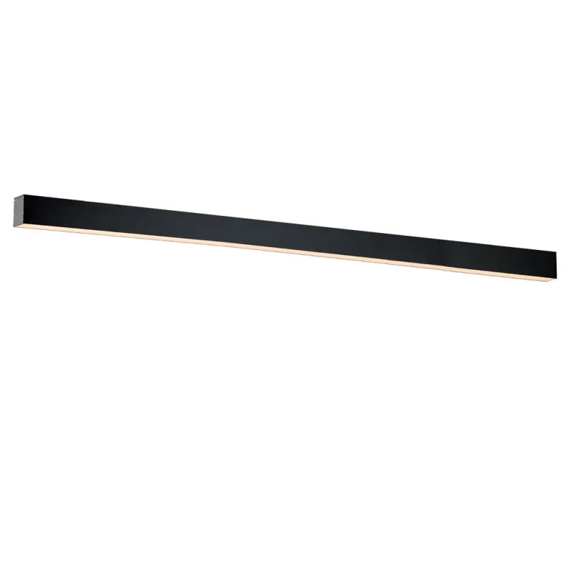 Plafoniera Liniara STATION ULTRA 3911-01338-4-B-D4 Viokef LED, Negru, Grecia
