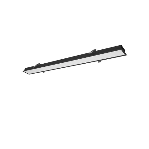 Plafoniera Incastrata STATION ULTRA 3911-03058-3-B-D1 Viokef LED, Negru, Grecia