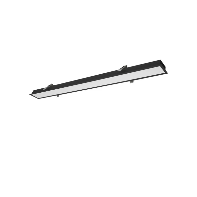 Plafoniera Incastrata STATION ULTRA 3911-03086-3-B-D3 Viokef LED, Negru, Grecia