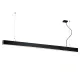 Suspensie Liniara STATION ULTRA 3911-10254-3-B-D4 Viokef LED, Negru, Grecia