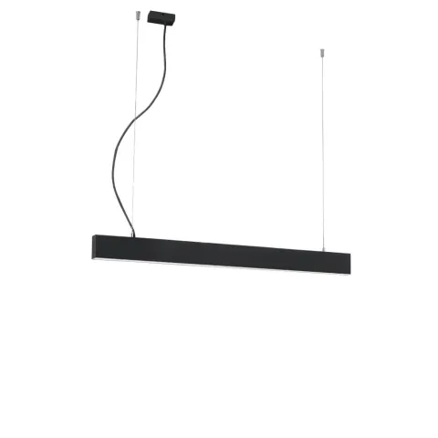 Suspensie Liniara CIBA 3916-00086-3-B-P-D3 Viokef LED, Negru, Grecia