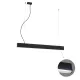 Suspensie Liniara CIBA 3916-00114-4-B-M-N Viokef LED, Negru, Grecia