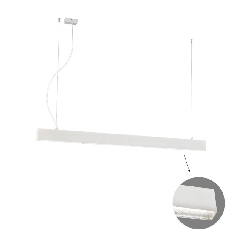 Suspensie Liniara CIBA 3916-00142-4-W-M-D4 Viokef LED, Alb, Grecia