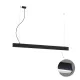 Suspensie Liniara CIBA 3916-00198-3-B-M-N Viokef LED, Negru, Grecia