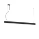 Suspensie Liniara CIBA 3916-00226-3-B-P-D3 Viokef LED, Negru, Grecia