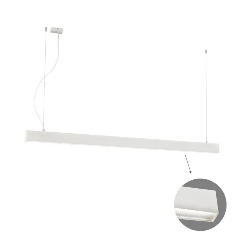 Suspensie Liniara CIBA 3916-00226-3-W-M-D3 Viokef LED, Alb, Grecia