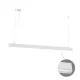 Suspensie Liniara CIBA 3916-00226-3-W-M-D3 Viokef LED, Alb, Grecia