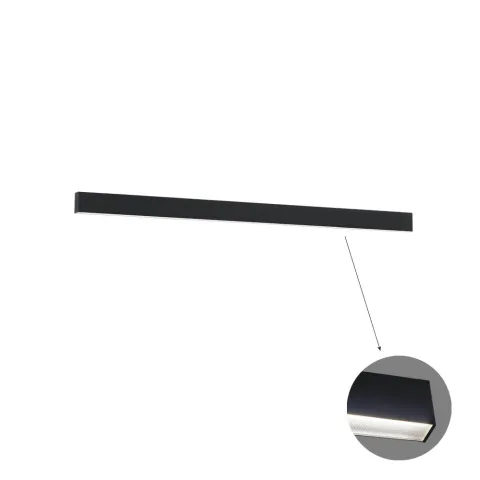 Plafoniera Liniara CIBA 3916-01142-4-B-M-D4 Viokef LED, Negru, Grecia