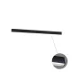 Plafoniera Liniara CIBA 3916-01142-4-B-M-D4 Viokef LED, Negru, Grecia