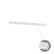Plafoniera Liniara CIBA 3916-01170-4-W-M-D4 Viokef LED, Alb, Grecia