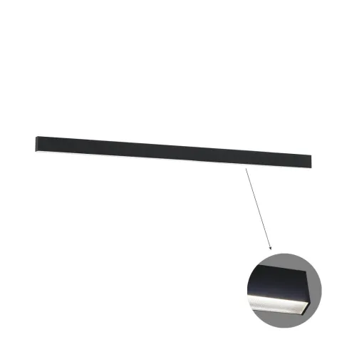 Plafoniera Liniara CIBA 3916-01254-4-B-M-D4 Viokef LED, Negru, Grecia