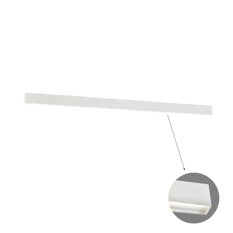 Plafoniera Liniara CIBA 3916-01254-4-W-M-N Viokef LED, Alb, Grecia
