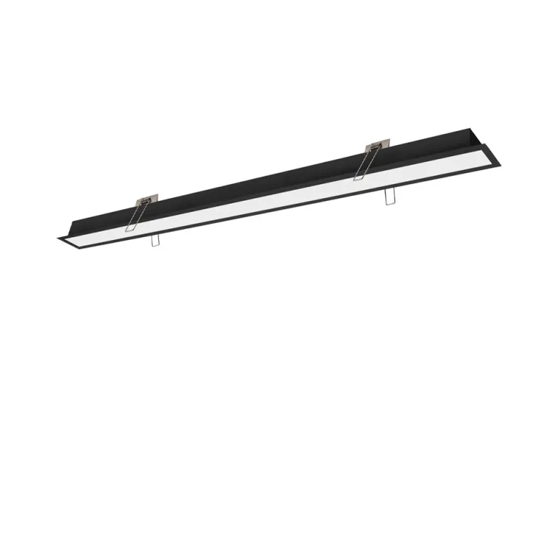 Plafoniera Incastrata SASA 3917-03086-3-B-P-D3 Viokef LED, Negru, Grecia