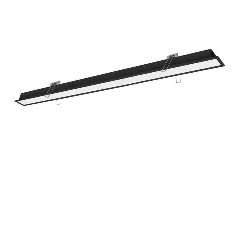 Plafoniera Incastrata SASA 3917-03114-3-B-P-D3 Viokef LED, Negru, Grecia