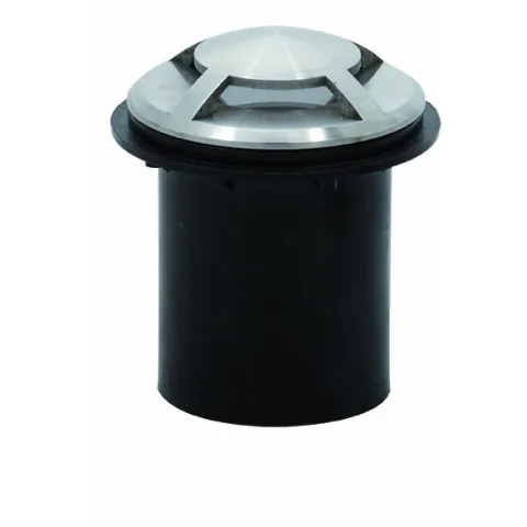 Spot Exterior Podea Incastrat FRANCO 4037000 Viokef GU10, Argintiu, Grecia