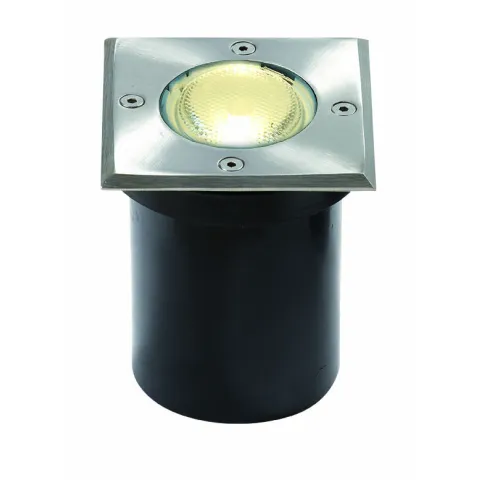 Spot Exterior Podea Incastrat FRANCO 4054000 Viokef GU10, Argintiu, Grecia