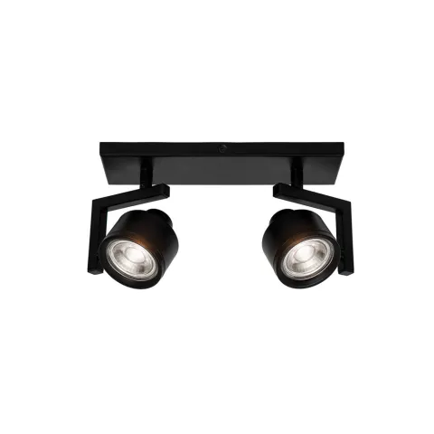 Lustra Spot MAGMA 4094901 Viokef GU10, Negru, Grecia