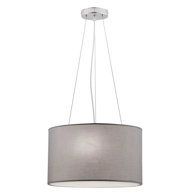 Suspensie BRISTOL 4114400 Viokef E27, Gri, Grecia