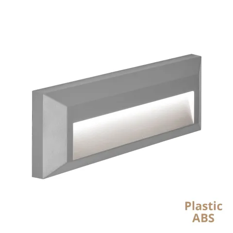 Aplica Exterior LEROS PLUS 4138100 Viokef LED, Gri, Grecia