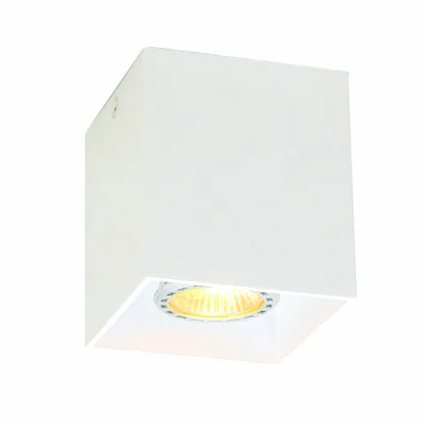 Downlight Aplicat DICE 4144100 Viokef GU10, Alb, Grecia