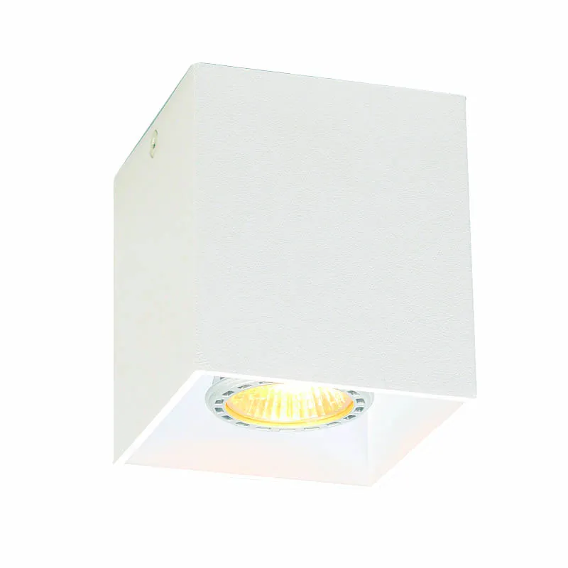 Downlight Aplicat DICE 4144100 Viokef GU10, Alb, Grecia