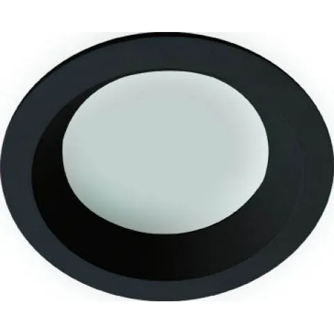 Downlight Incastrat YAN 4151201 Viokef GU10, Negru, Grecia