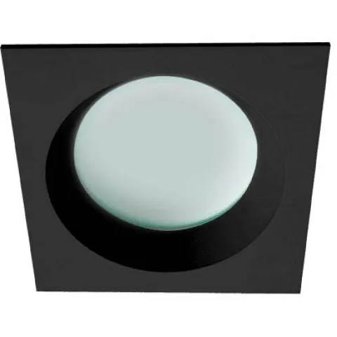 Downlight Incastrat YAN 4151301 Viokef GU10, Negru, Grecia