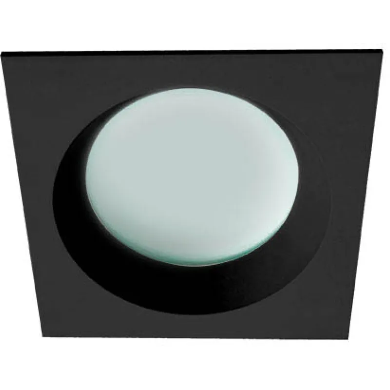 Downlight Incastrat YAN 4151301 Viokef GU10, Negru, Grecia