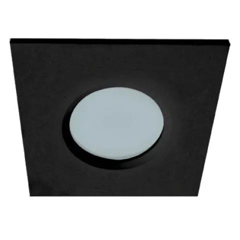 Downlight Incastrat VIKI 4151501 Viokef GU10, Negru, Grecia